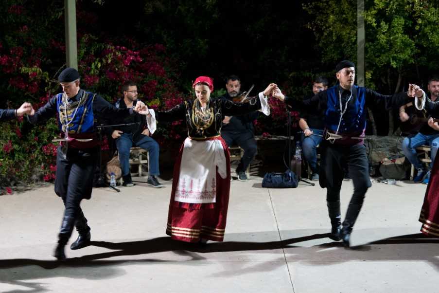 Traditional Greek dancing