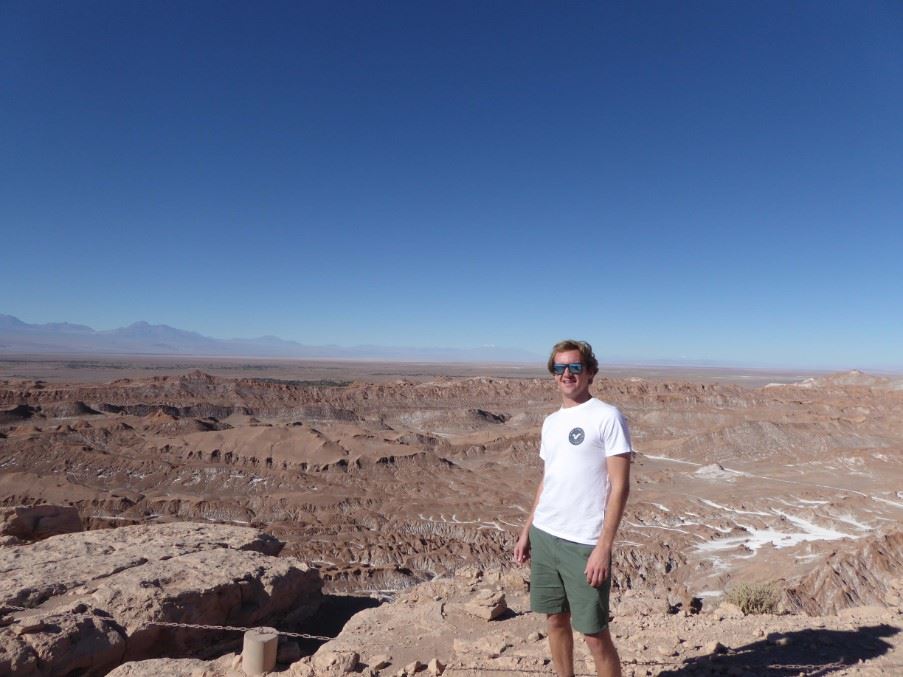 Joe in San Pedro de Atacama, Chile