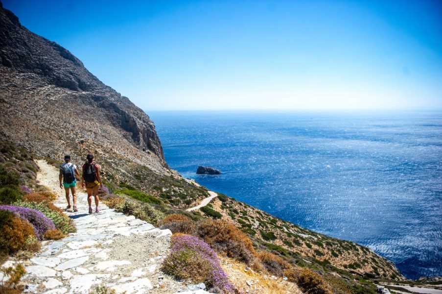 Coastal hike on Amorgos, Cyclades