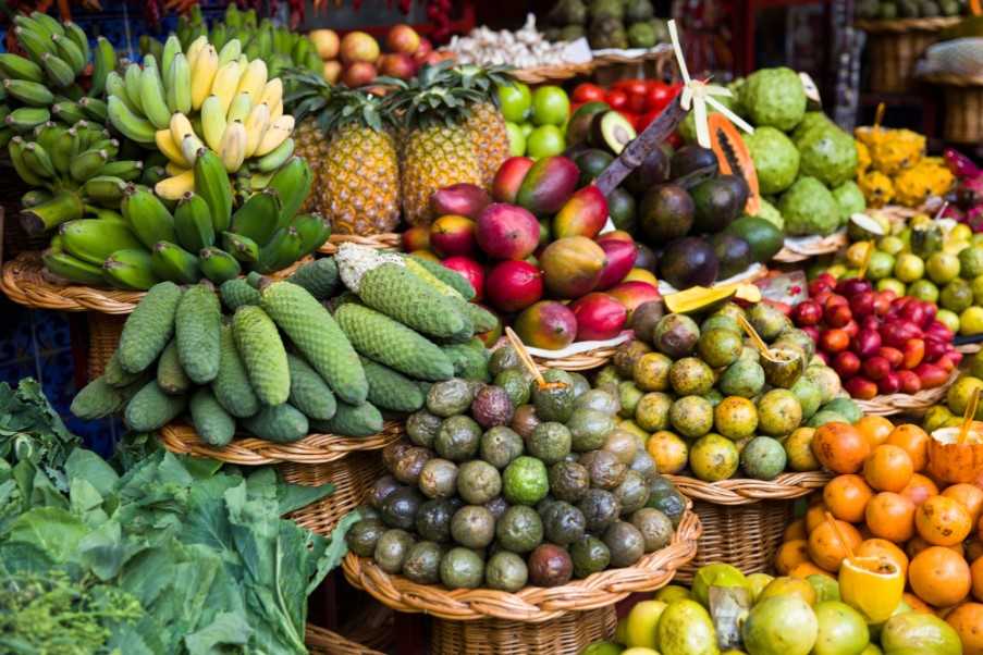 Tropical fruits and vegetables, Funchal, Madeira