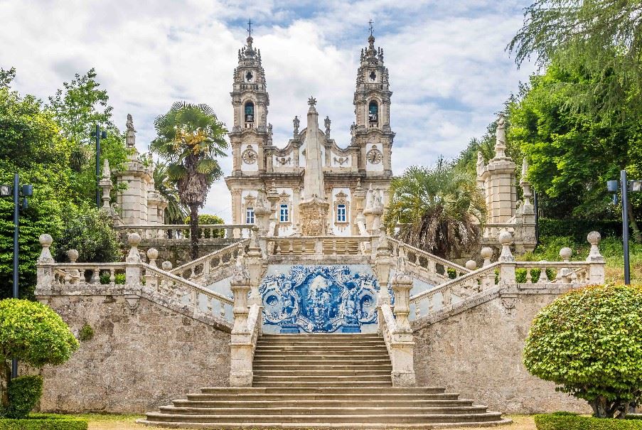 Our Lady of Remedios in Lamego, Portugal