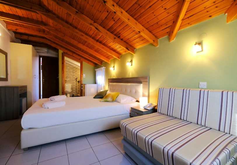 Penthouse Room, Plati Beach Hotel, Platy, Lemnos