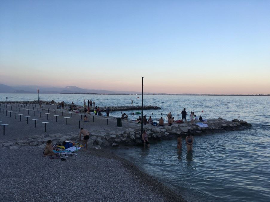 Desenzano beach, Lake Garda