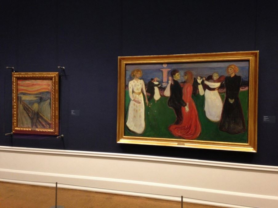 Exhibition of Munch at the National Gallery