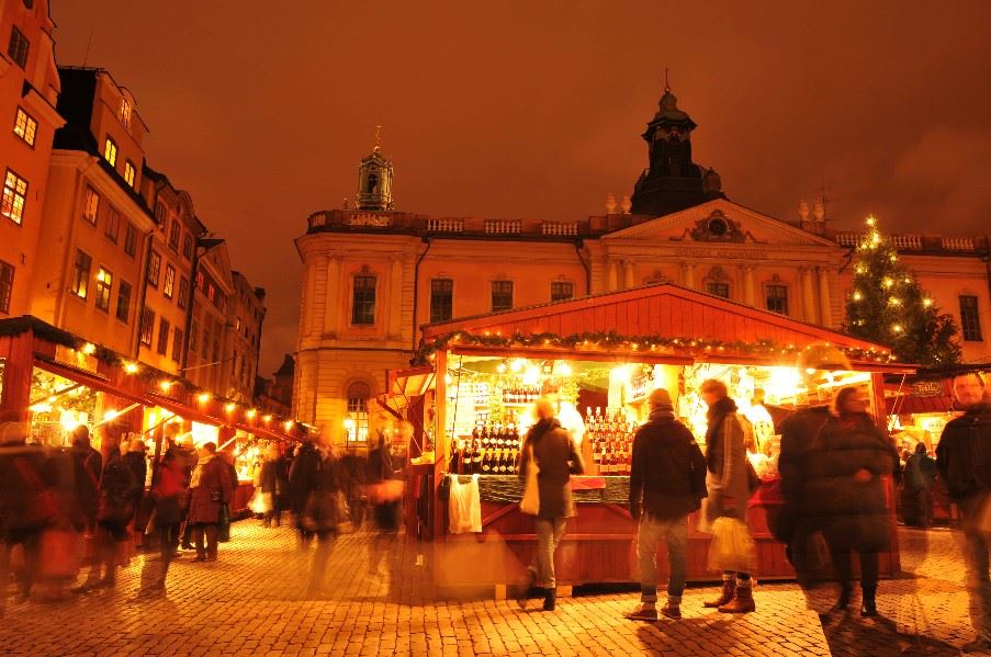 Christmas Market, Stockholm, Sweden