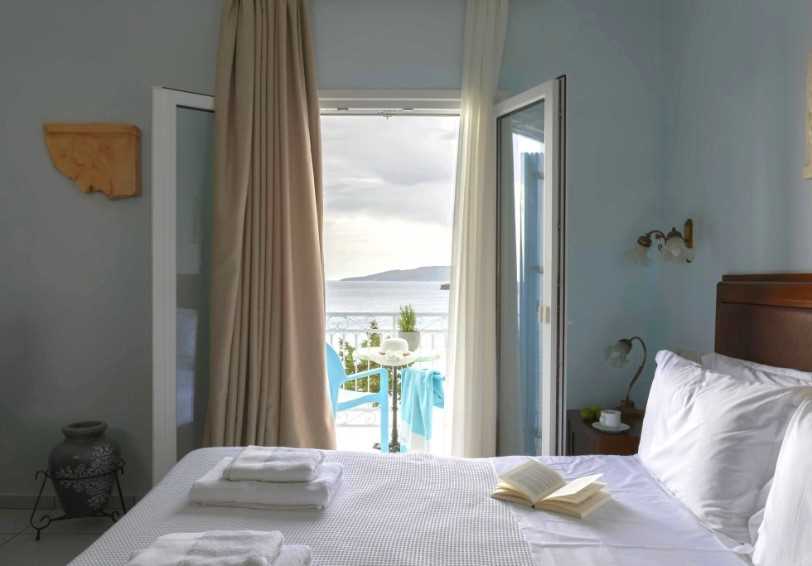 Standard room, Aneroussa Beach Hotel, Andros