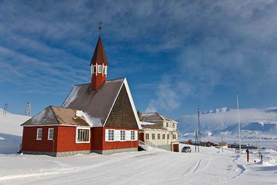 Longyearbyen church, Svalbard