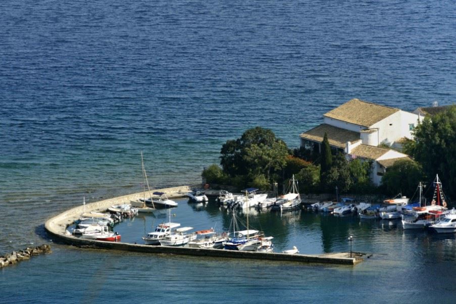 Kouloura harbour, Corfu
