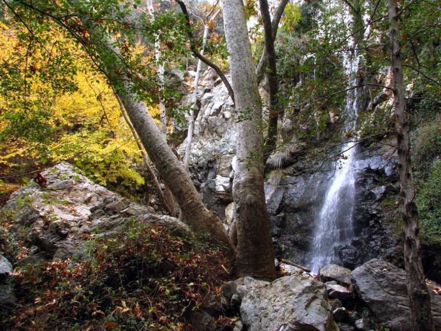 Caledonia waterfall, Troodos Mountains, Cyprus