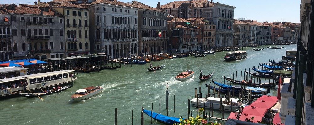 View from Riva Del Vin Hotel, Venice