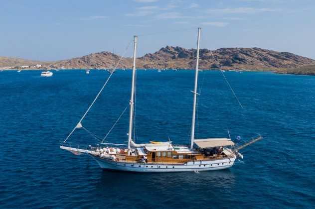 MS Hera, Sail in Greece