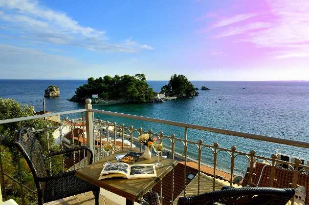 View from Acrothea Hotel, Parga, Greece