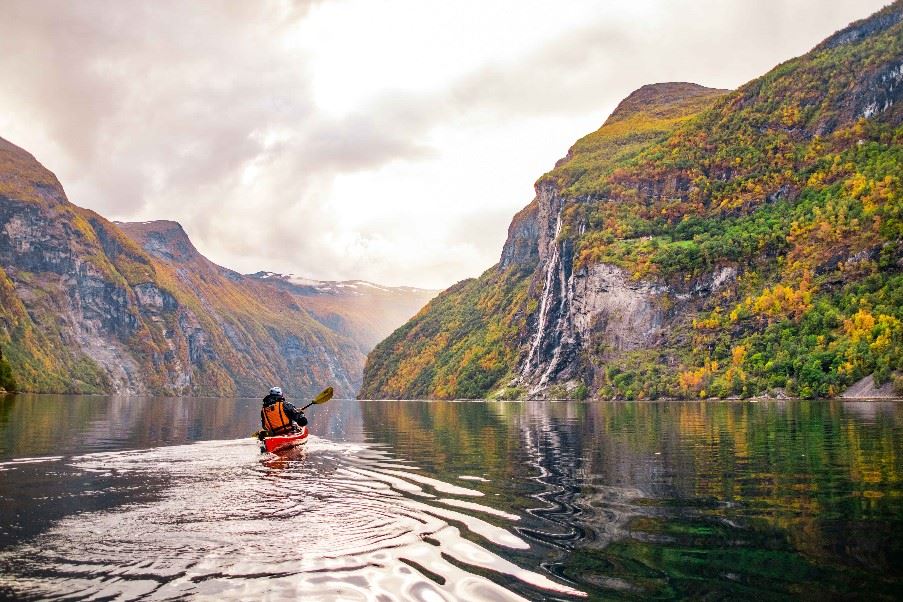 Kayak Fjords, Norway