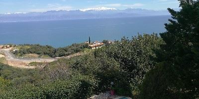 View of the Taygetos Mountains from the Kalamaki Villas