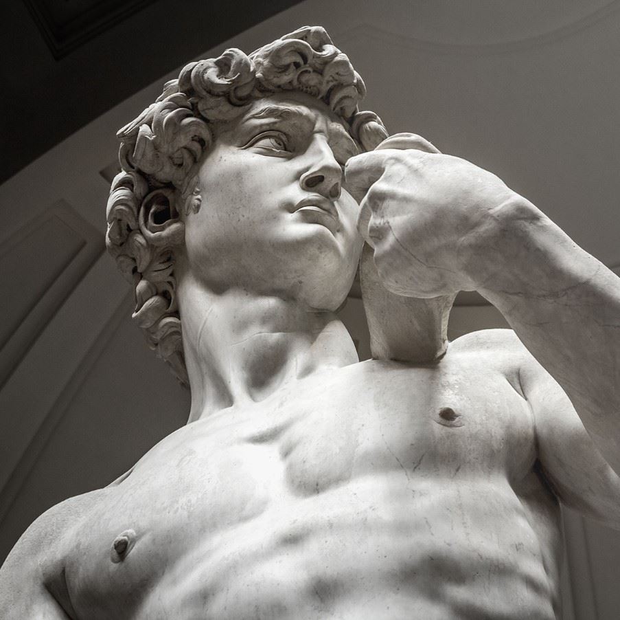 Michelangelo's statue of David