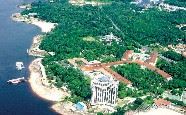 Aerial view, Tropical Manaus Ecoresort, Amazon Brazil