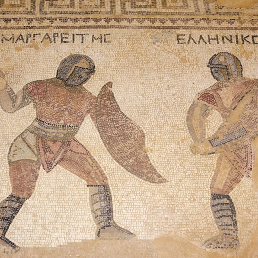 Mosaics at the Tombs of the Kings, Paphos