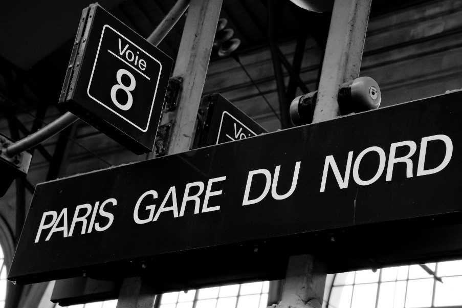 Paris Gare Du Nord station, Paris, France