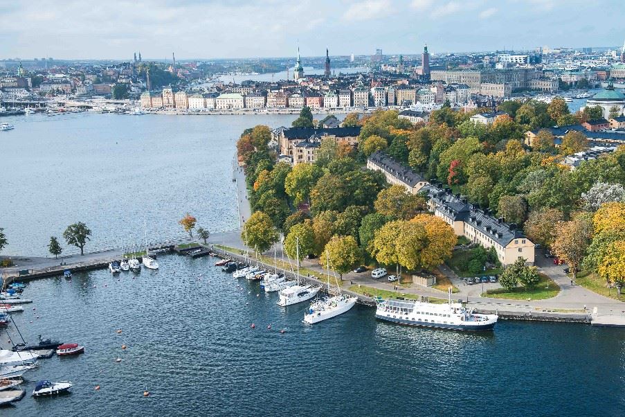 Skeppsholmen Hotel, Stockholm and surrounding countryside