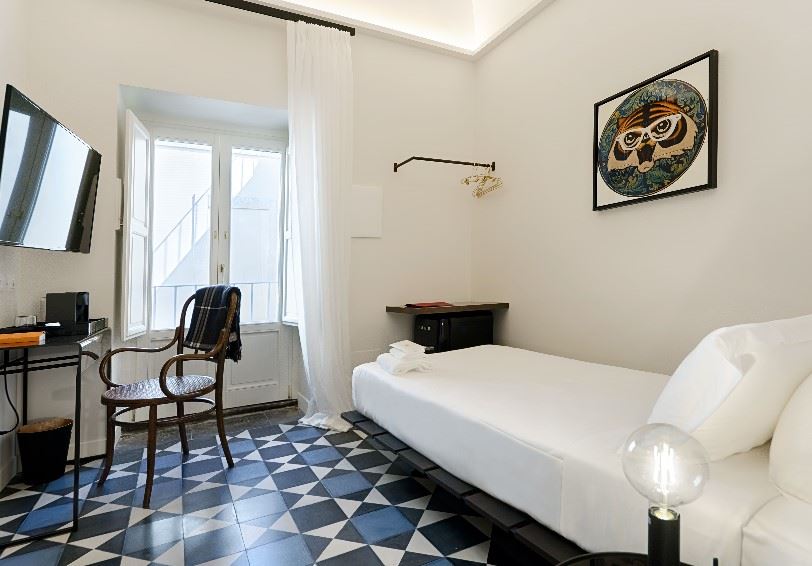 Single Room Don Marco, a.d. 1768 Boutique Hotel, Ragusa Ibla, Eastern Sicily