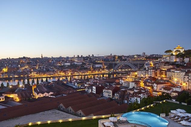 View from The Yeatman, Porto, Northern Portugal