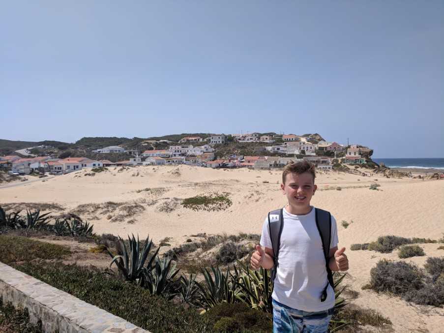 Monte Clerigo beach, The Algarve, Portugal