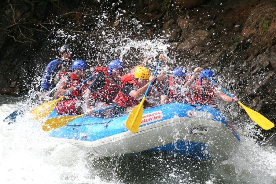 Whitewater rafting tour