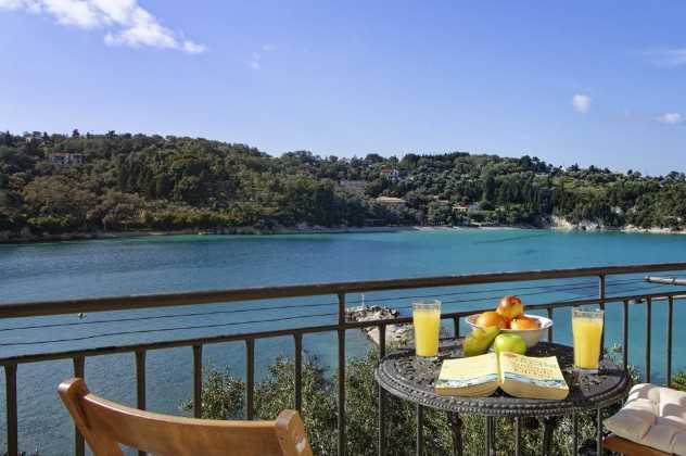 View from balcony, Villa Oly, Lakka, Paxos