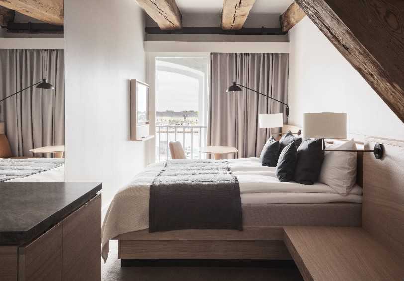 Standard room with waterfront view, Copenhagen Admiral Hotel, Copenhagen, Denmark