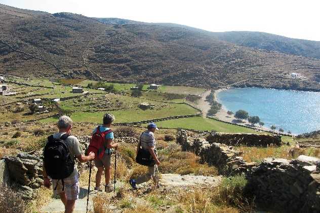 Walkers on Kythnos