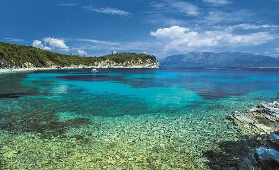 The Ionian island of Meganissi