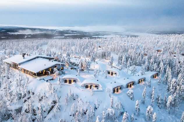 Kaamos Lodge, Aavasaksa, Finnish Lapland