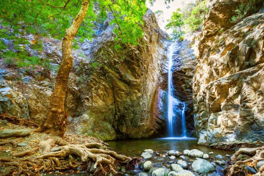 Waterfall at Platres, Troodos Mountains