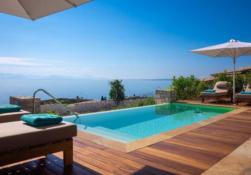 Ionian Sea View Pool Villa