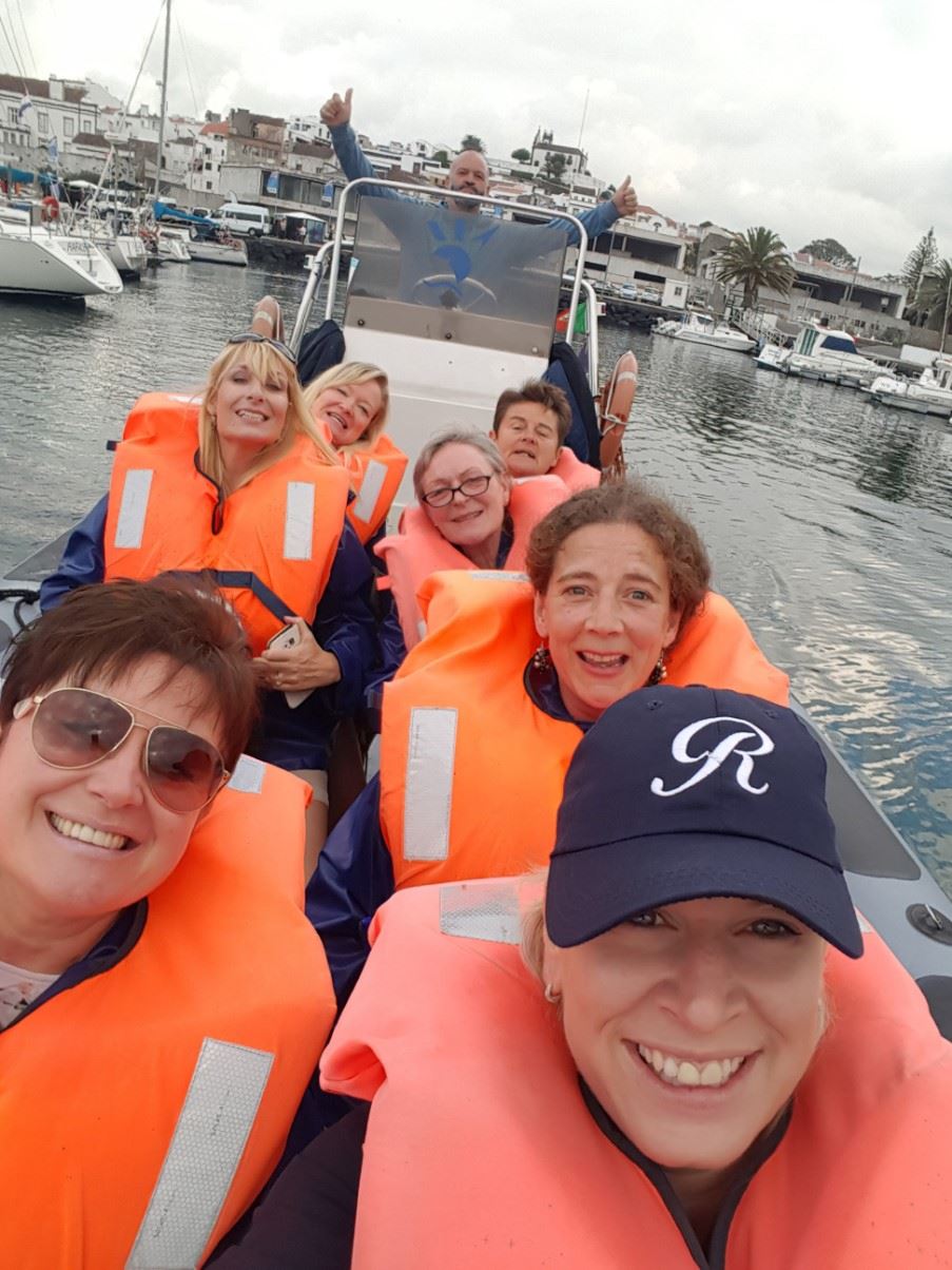 Rebecca, Rib boat experience, Sao Miguel, Azores