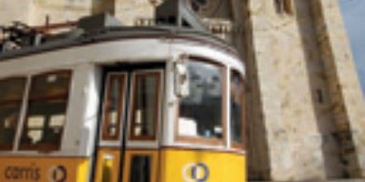 Traditional tram, Lisbon