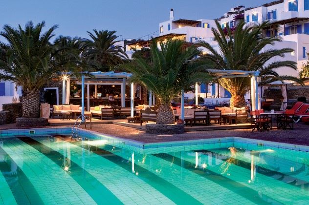 Pool view, Alexandros Hotel, Sifnos