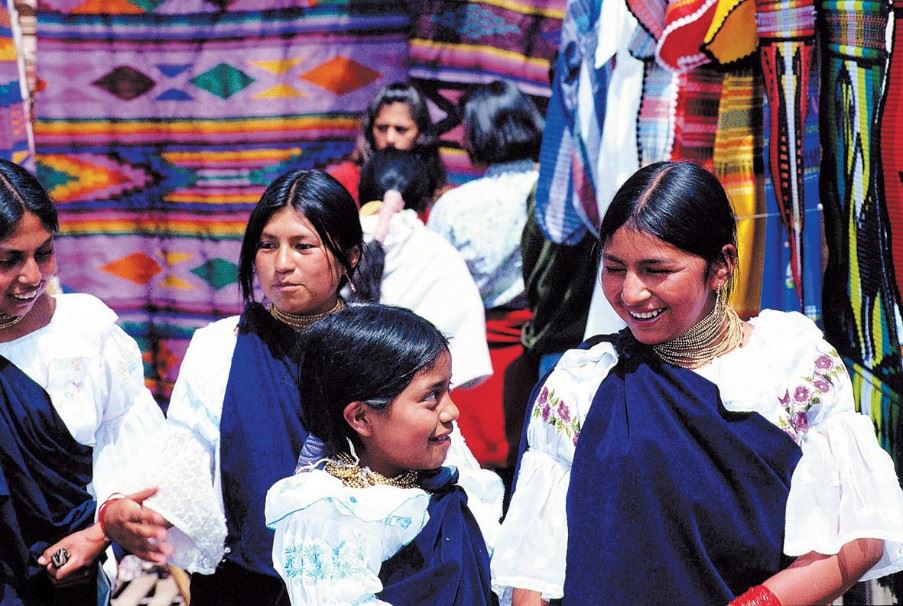 Otavalo market, Northern Ecuador