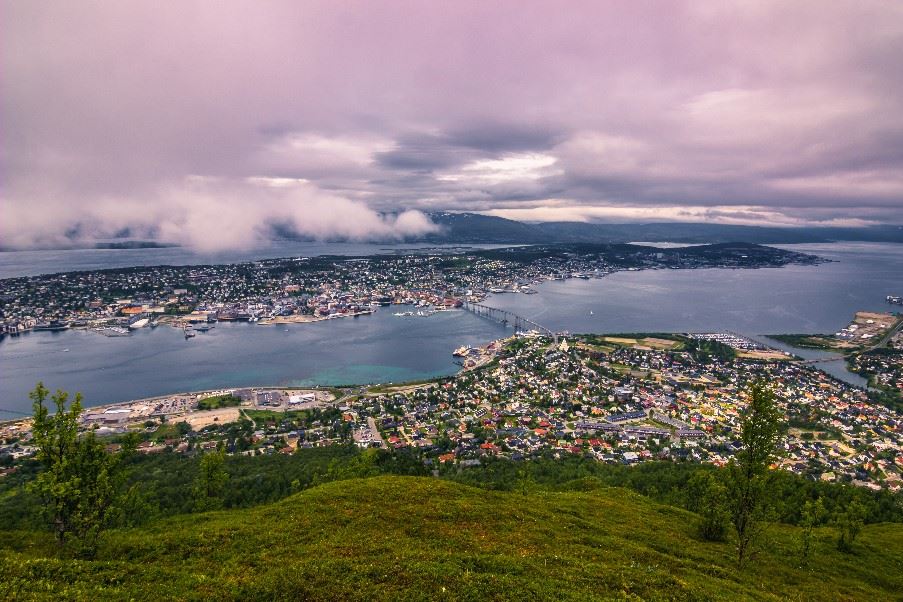 Mount Storsteinen, Tromso, Northern Norway