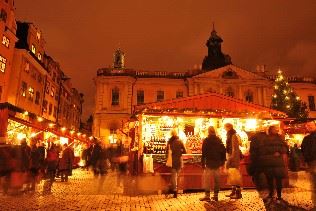 Christmas market, Stockholm, Sweden