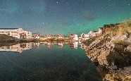 Sea Houses, Sommaroy Arctic Hotel, Sommaroy, Tromso, Northern Norway