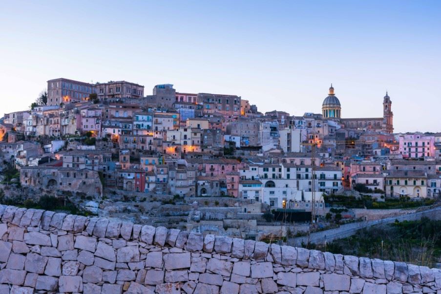 Ragusa in the baroque south eastern corner of Sicily