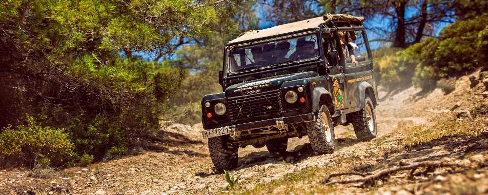 Off Road driving on Corfu