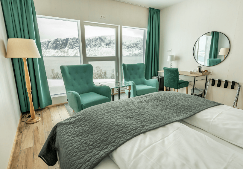 Standard room, Arctic Panorama Lodge, Northern Norway