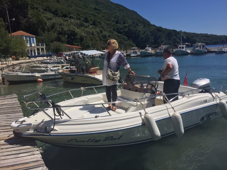 Arrival at Polis Bay, Ithaca