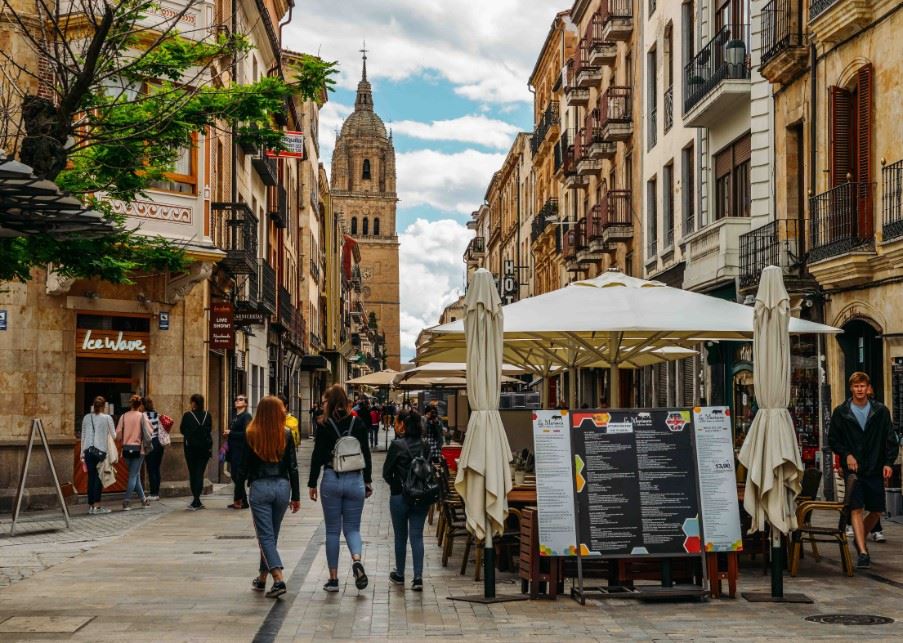 Old City streets, Salamanca