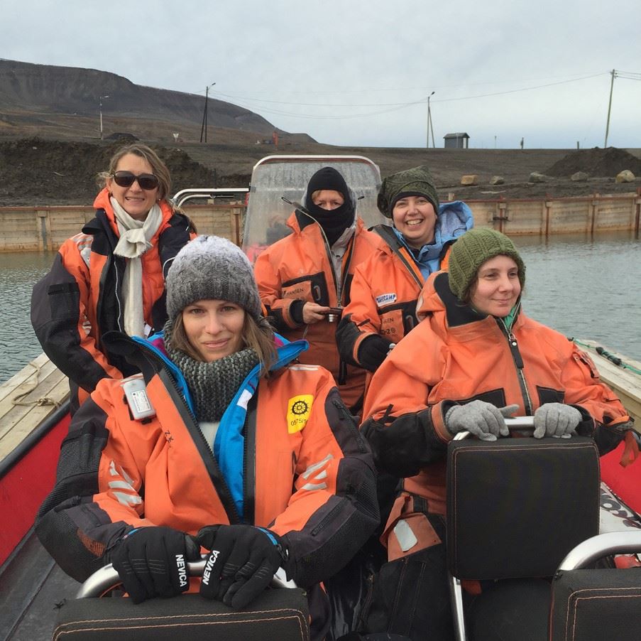 Rib boat trip from Longyearbyen to Isfjord Radio