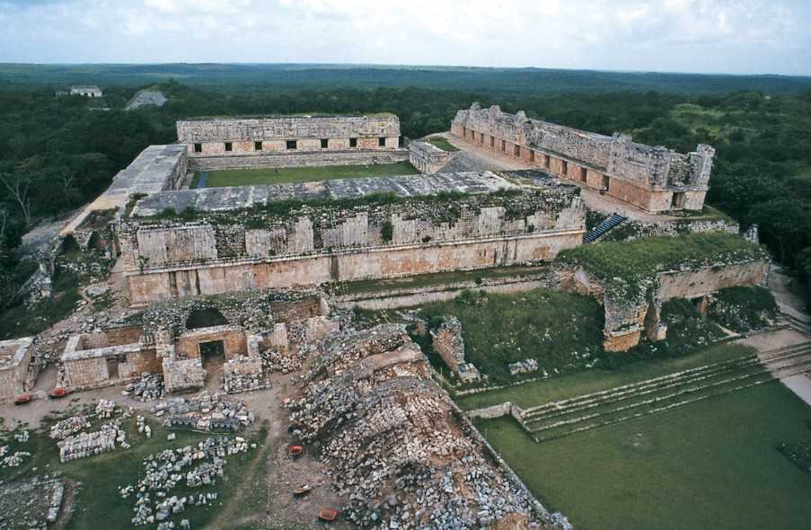 Mayan ruins at Uxmal