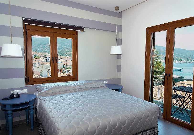 Superior room, Dimitra Hotel, Poros, Greece