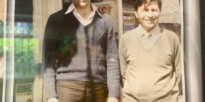 Noel and John, Sunvil House, Old Isleworth, Middlesex